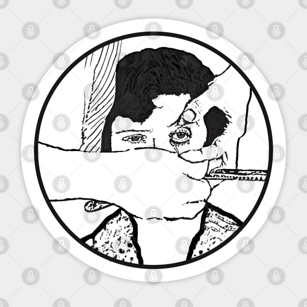 Un Chien Andalou Art Movie: Eye Slice You Up! Sticker by SonicRebel